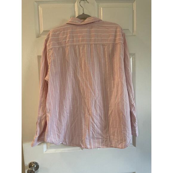Crown & Ivy XXL Long Sleeve Oxford Boyfriend Shirt - Picture 2 of 13